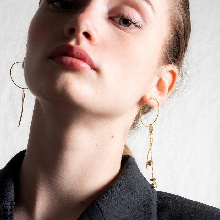 MURIELLE PERROTTI PERROTTI LIBIE GOLD PINK