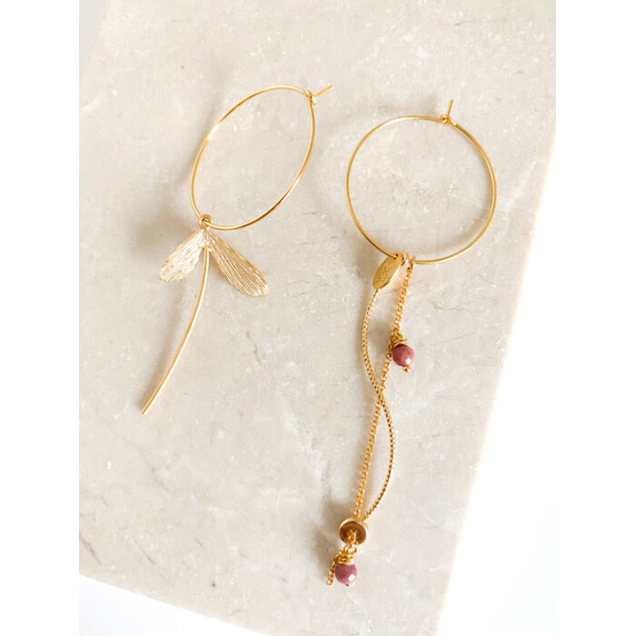 MURIELLE PERROTTI PERROTTI LIBIE GOLD PINK