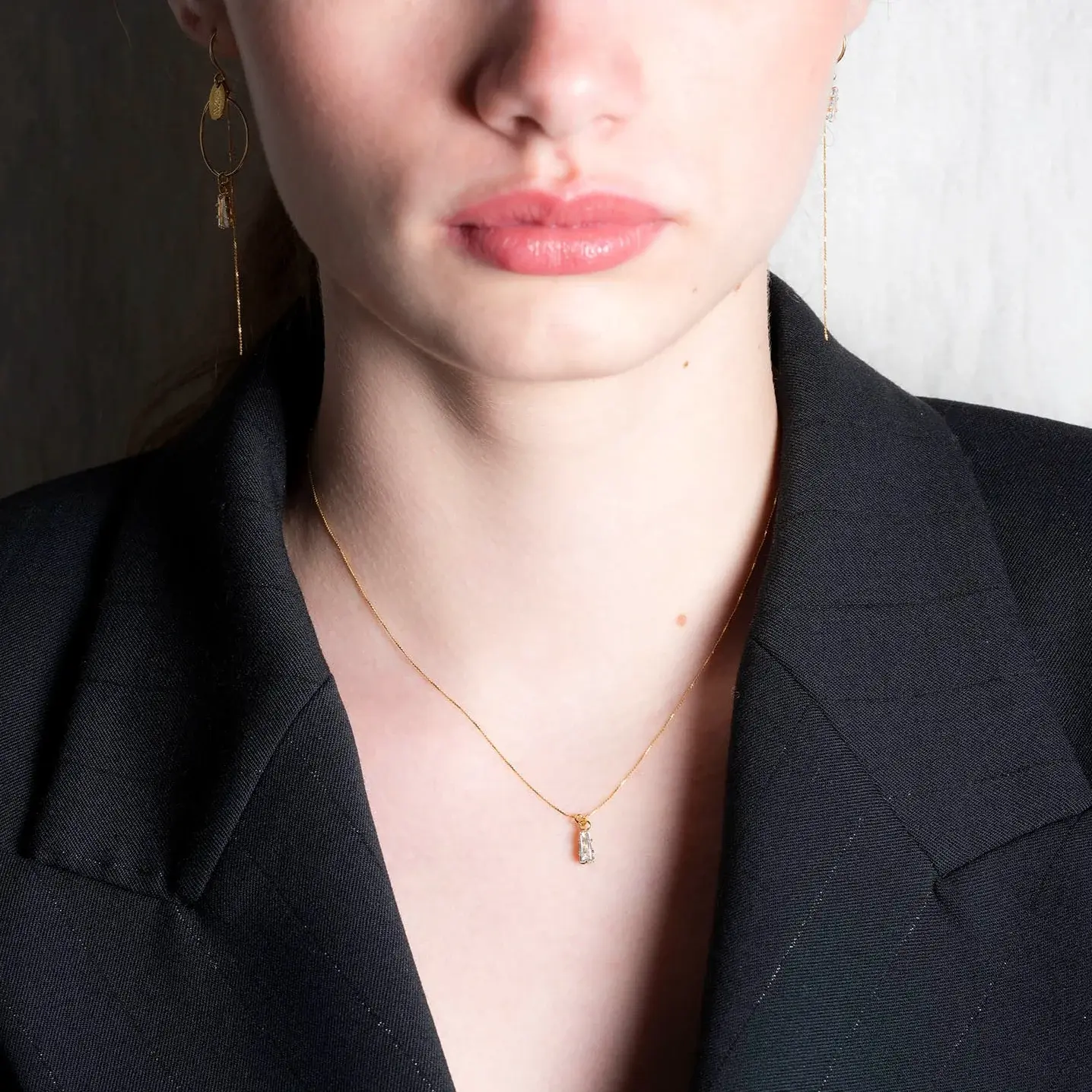 MURIELLE PERROTTI PERROTTI VENUS KETTING GOLD WHITE