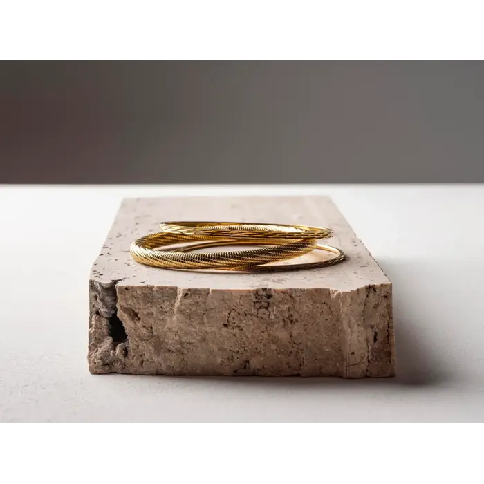 MURIELLE PERROTTI PERROTTI AMEZ 3 GOLD BRACELET