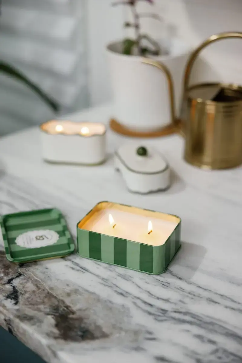 PADDYWAX PADDYWAX CANDLE SNAKE PRINTED WILD LEMONGRASS