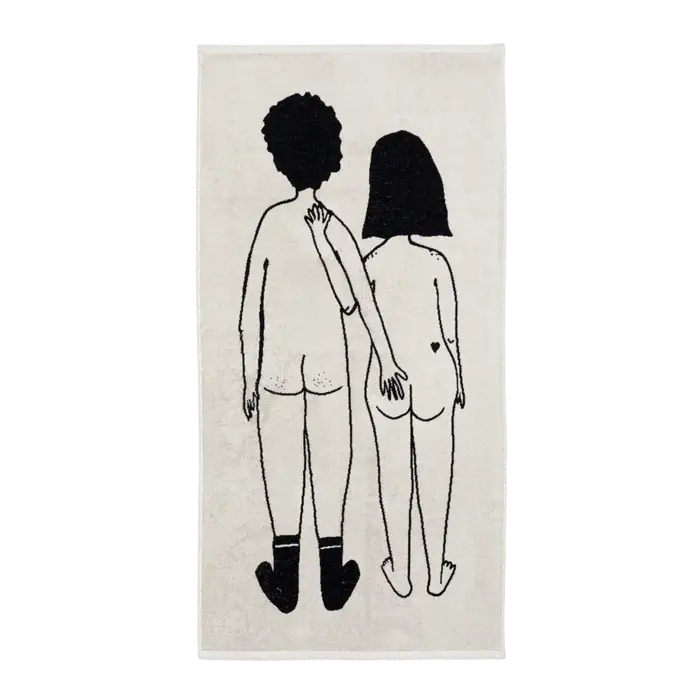 HELEN B HELEN B. BADHANDDOEK NAKED COUPLE BACK