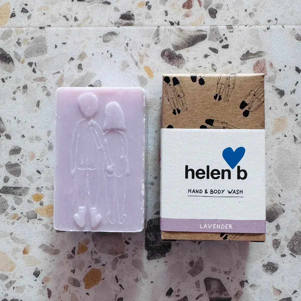 HELEN B HELEN B. ZEEPJE LAVENDEL