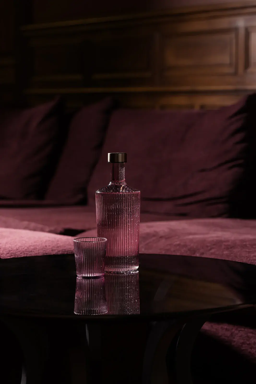 PAVEAU PAVEAU RIBBED BROOME BOTTLE 1.25L ( BORDEAUX)