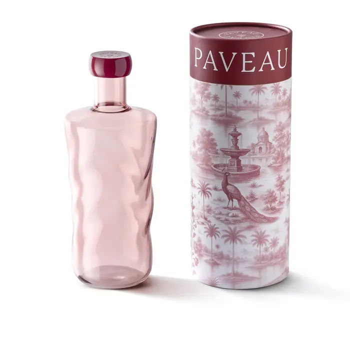 PAVEAU PAVEAU SWIRL BOTTLE LARGE - 1,25L SILT ( BORDEAUX)