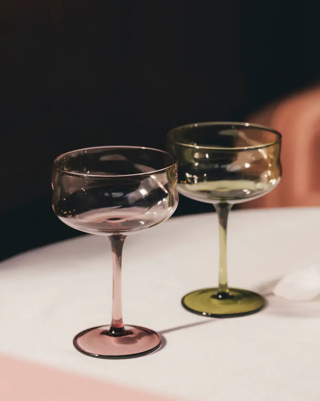 PAVEAU PAVEAU SWIRL COUPE GLASSES MOSS