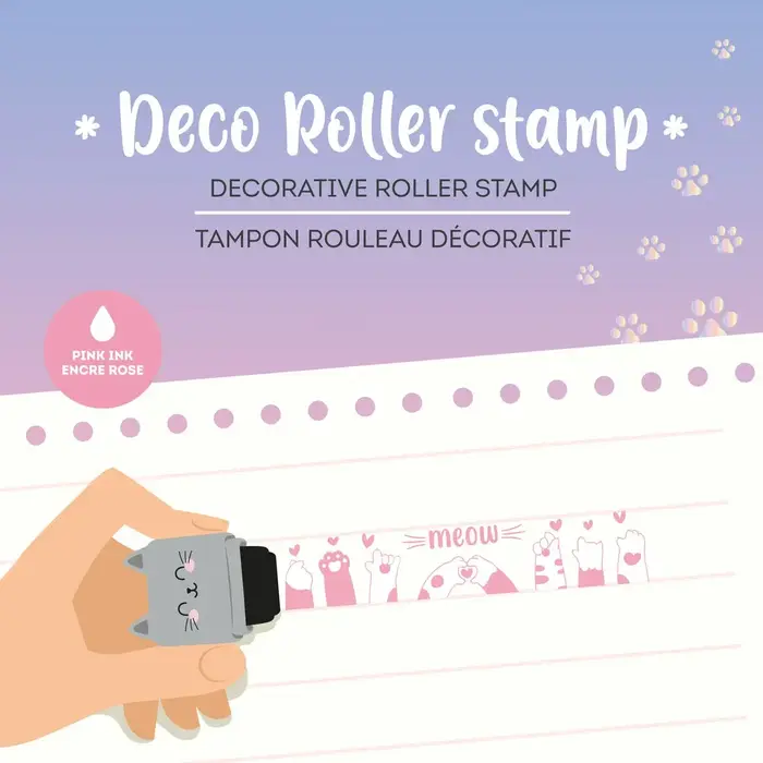 LEGAMI LEGAMI DECO ROLLER STAMP KITTY