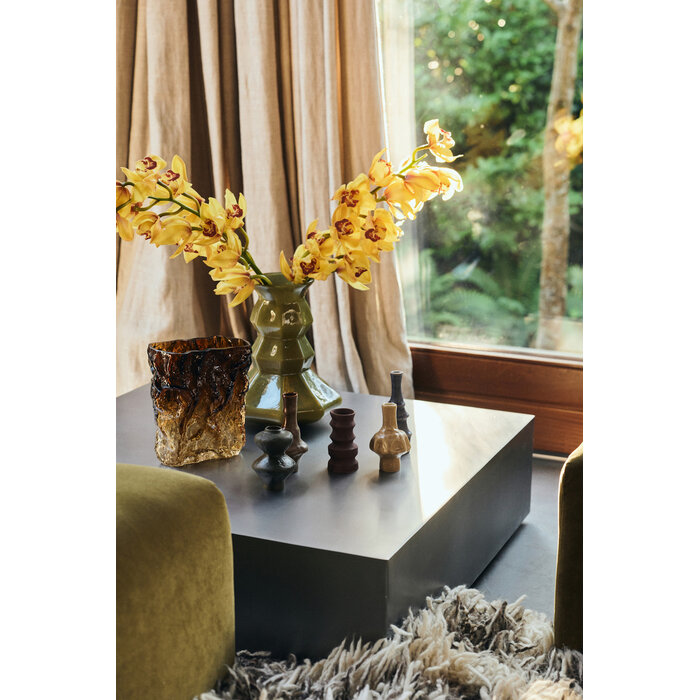 HK LIVING 70S CERAMICS SMALL VASES PALETTE (SET OF 5)