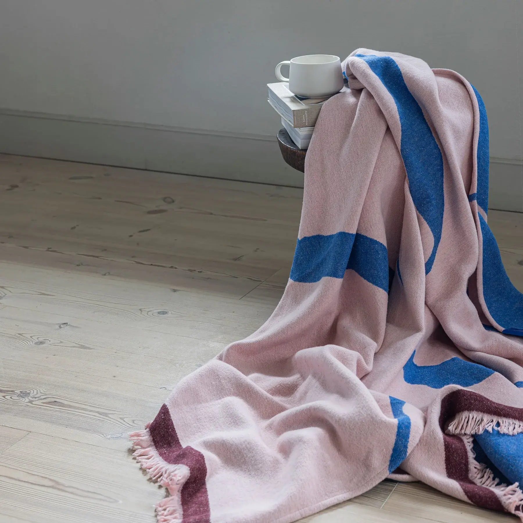 MD STUDIO THROW PINK 135X175