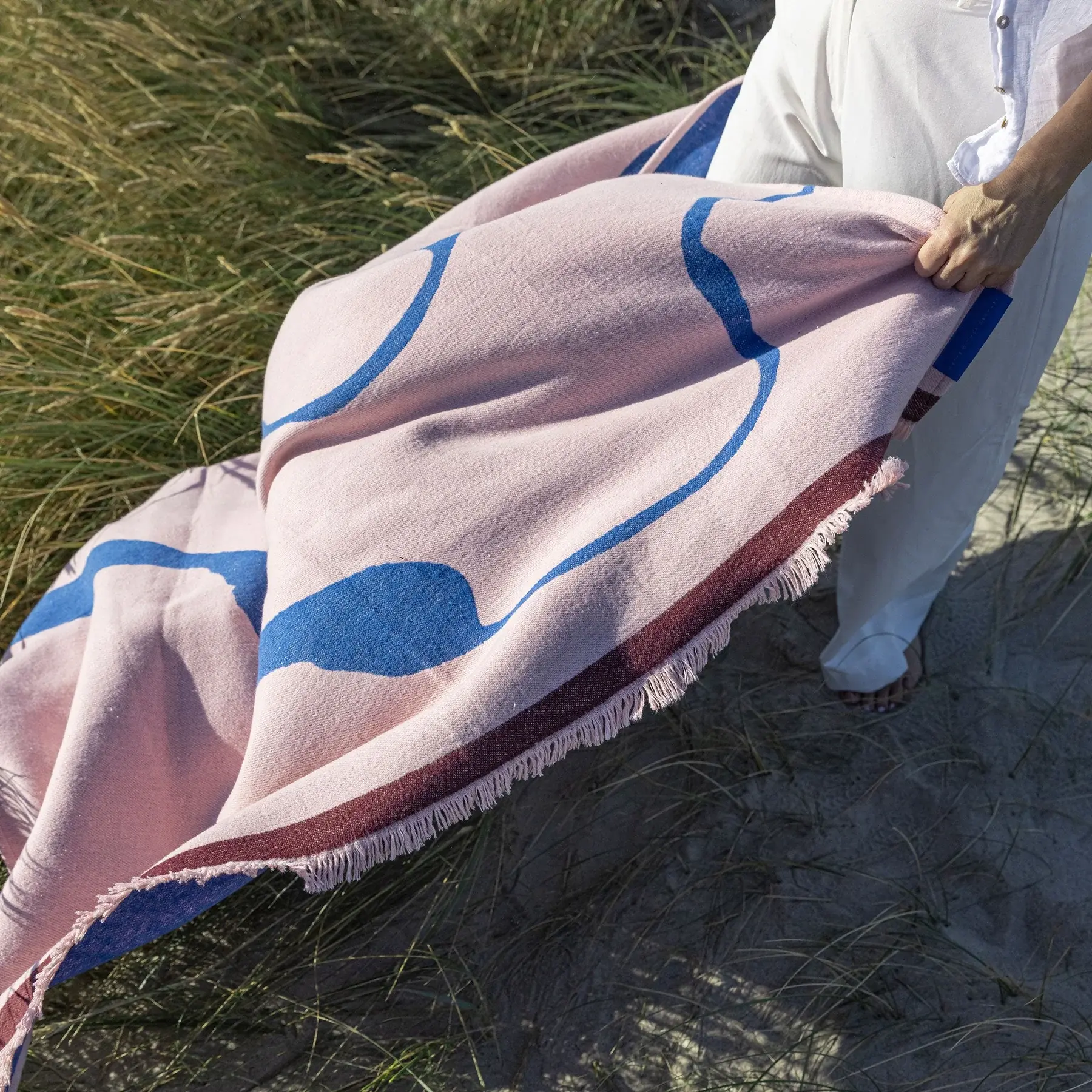 MD STUDIO THROW PINK 135X175