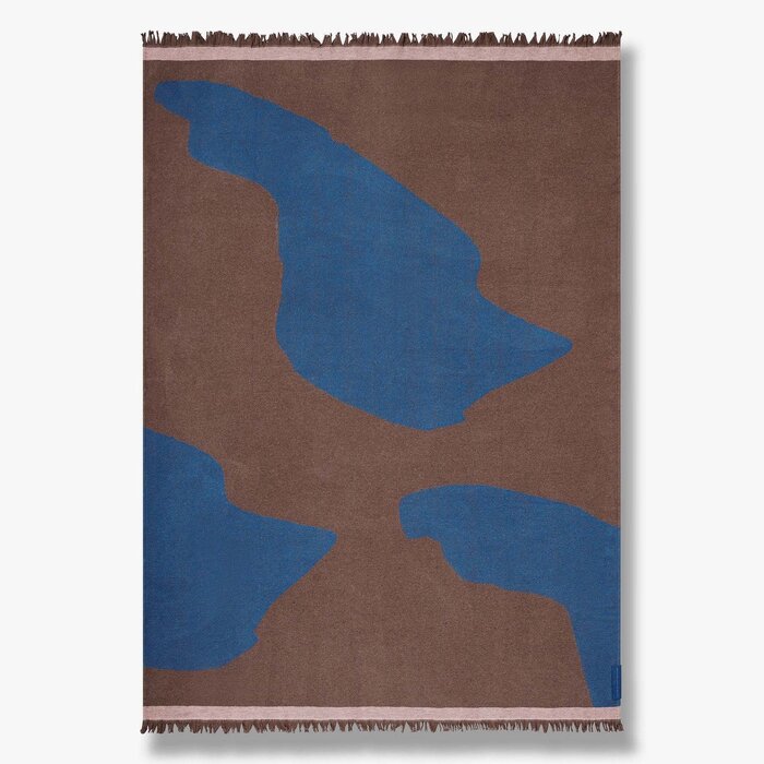 MD STUDIO THROW  COGNAC 135X175