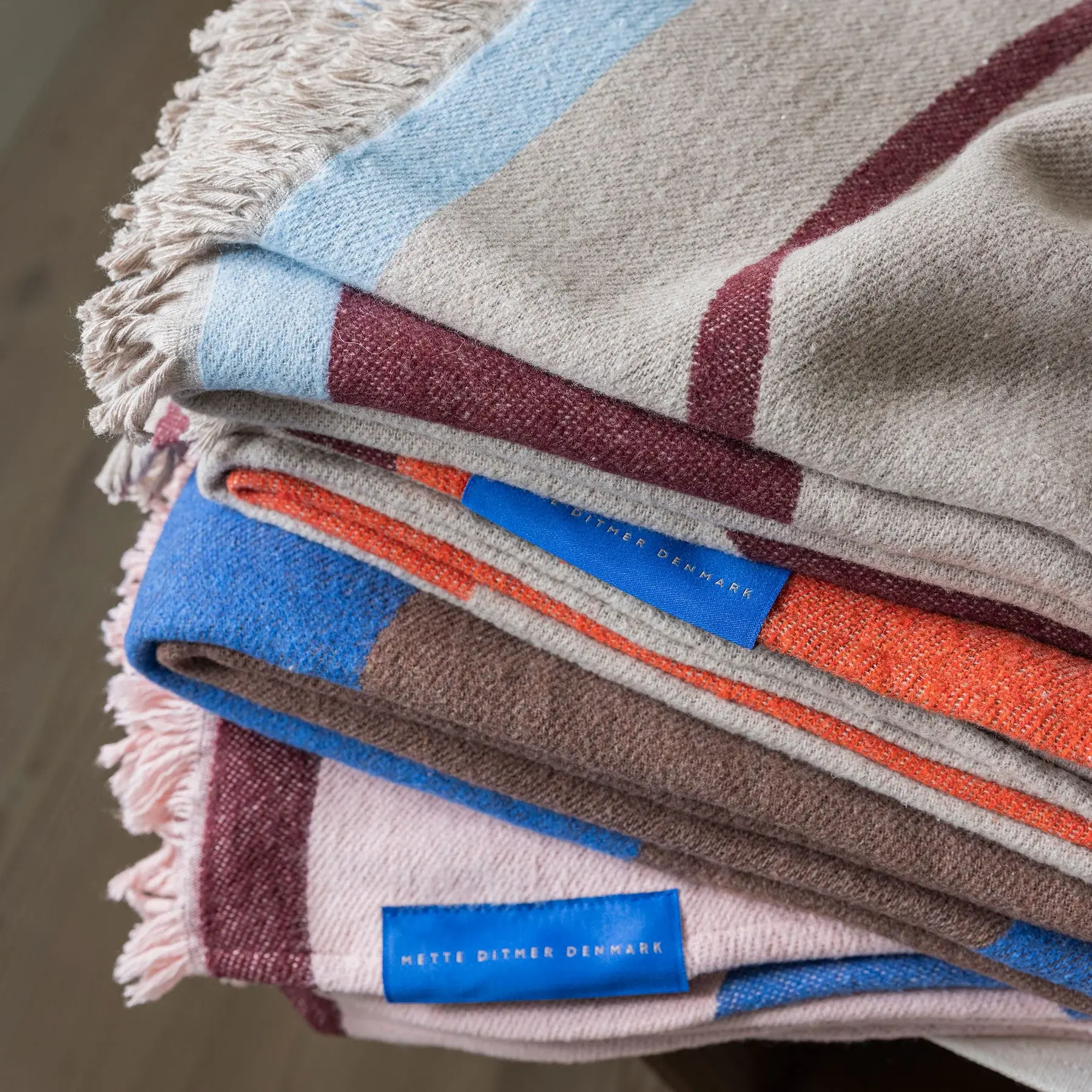 MD STUDIO THROW  COGNAC 135X175