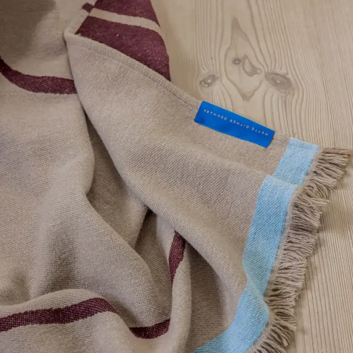 MD STUDIO THROW WINE 135X175