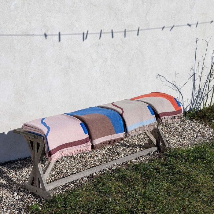 MD STUDIO THROW ORANGE 135X175