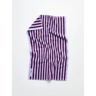 BONGUSTA BONGUSTA NARAM GUEST TOWEL WINE & LAVENDER BLUE 30X50 CM