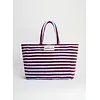 BONGUSTA NARAM WEEKEND BAG WINE & LAVENDER BLUE