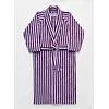 BONGUSTA NARAM BATHROBE WINE & LAVENDER BLUE S/M