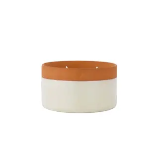 ZUSSS ZUSSS GEURKAARS L TERRACOTTA HARTJE OFF WHITE
