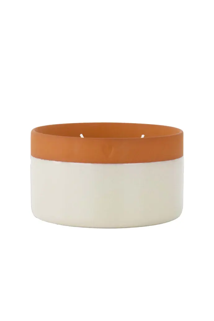 ZUSSS ZUSSS GEURKAARS L TERRACOTTA HARTJE OFF WHITE