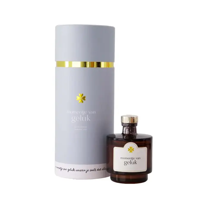 ZUSSS ZUSSS GEURSTOKJES IN KOKER MOMENTJE VAN GELUK GRIJSBLAUW / WIT