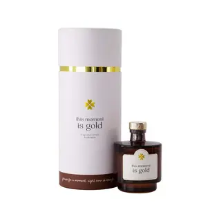 ZUSSS ZUSSS GEURSTOKJES IN KOKER THIS MOMENT IS GOLD WIT / BRUIN