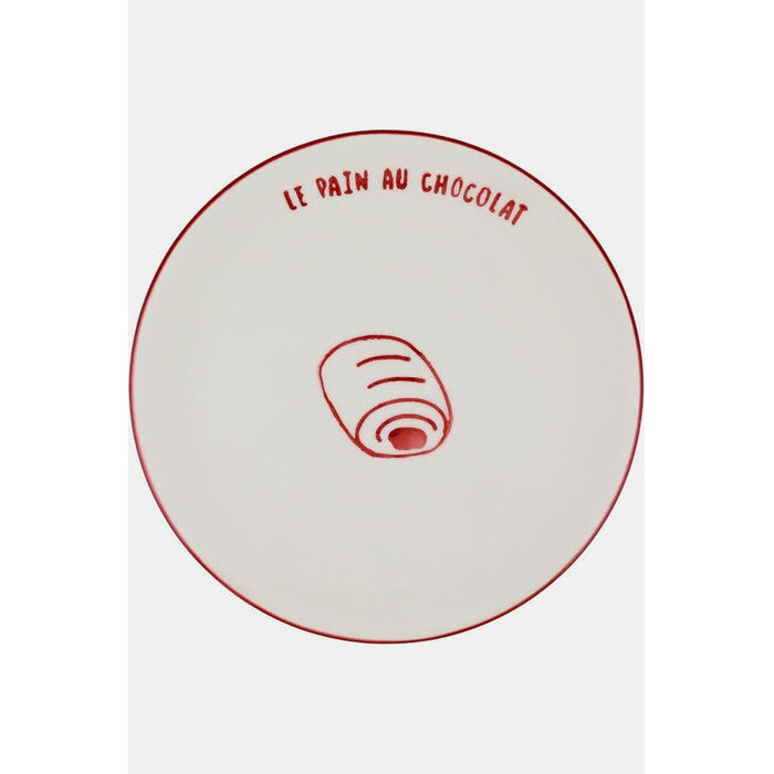 ATELIER PISTACHE ATELIER PISTACHE BREAKFAST PLATE LE PAIN AU CHOCOLAT