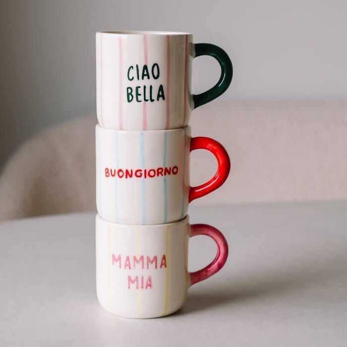 ATELIER PISTACHE ATELIER PISTACHE COFFEE MUG BUONGIORNO