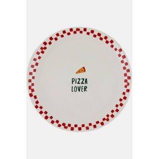 ATELIER PISTACHE ATELIER PISTACHE LARGE PLATE PIZZA LOVER RED
