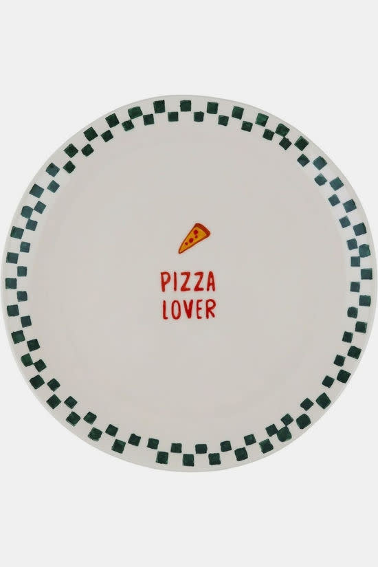 ATELIER PISTACHE ATELIER PISTACHE LARGE PLATE PIZZA LOVER GREEN