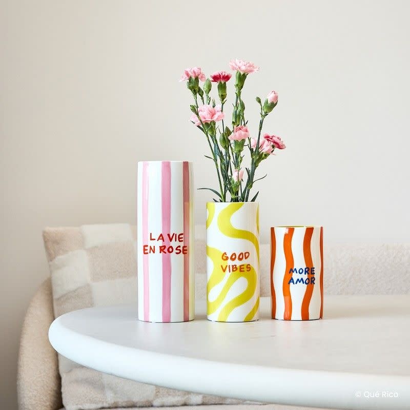 QUE RICO QUE RICO VASE ANTONIA LA VIE EN ROSE