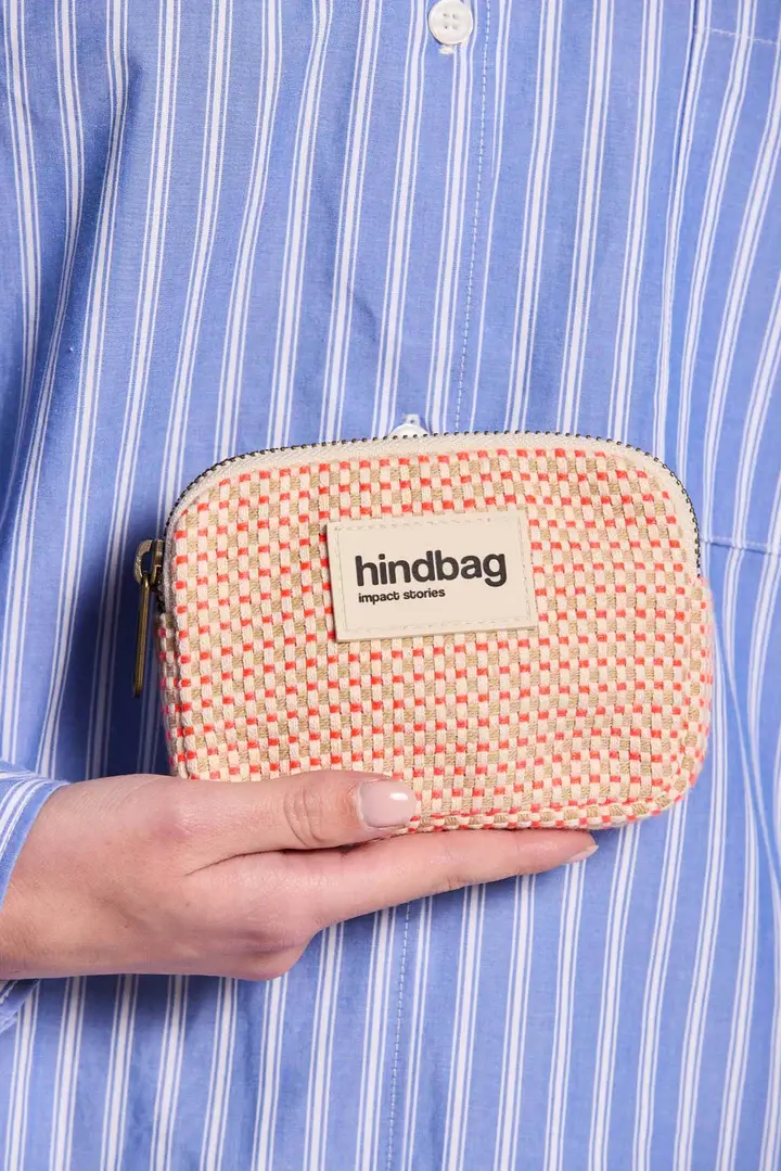 HINDBAG HINDBAG LILI BRAIDED CORAIL