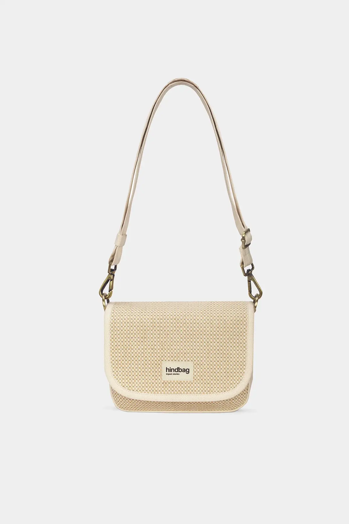 HINDBAG HINDBAG MARGAULT BRAIDED OFF-WHITE