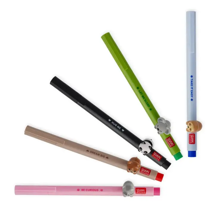 LEGAMI LEGAMI LOVELY FRIENDS GEL PEN WITH ANIMAL DECORATION SLOTH