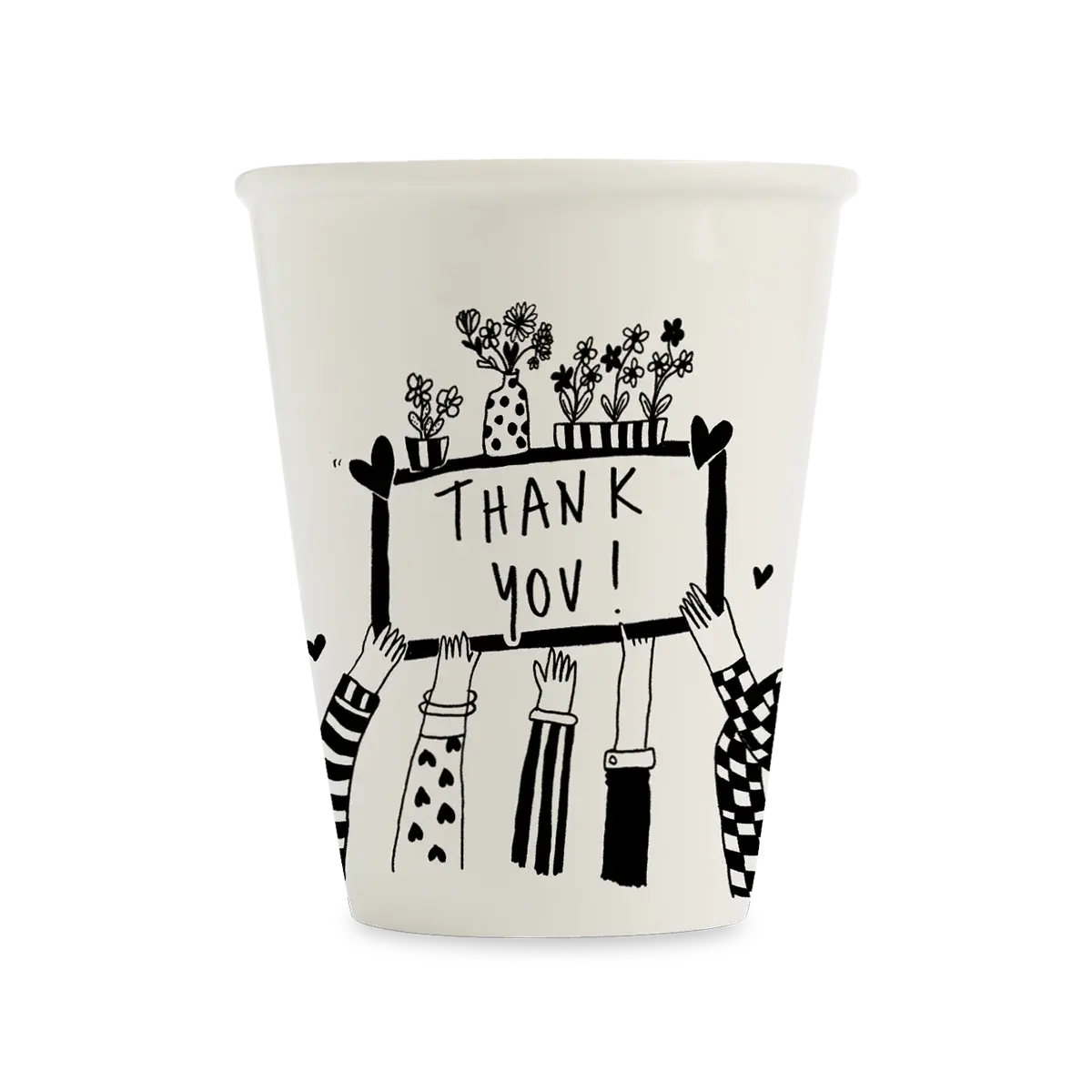 HELEN B HELEN B CUP THANK YOU ARMS