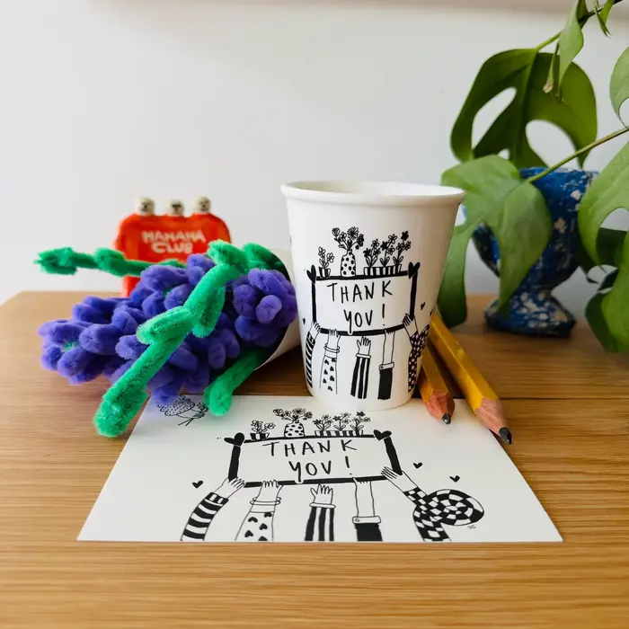 HELEN B HELEN B CUP THANK YOU ARMS