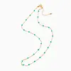 PERROTTI RIVE COLLIER GOLD GREEN M