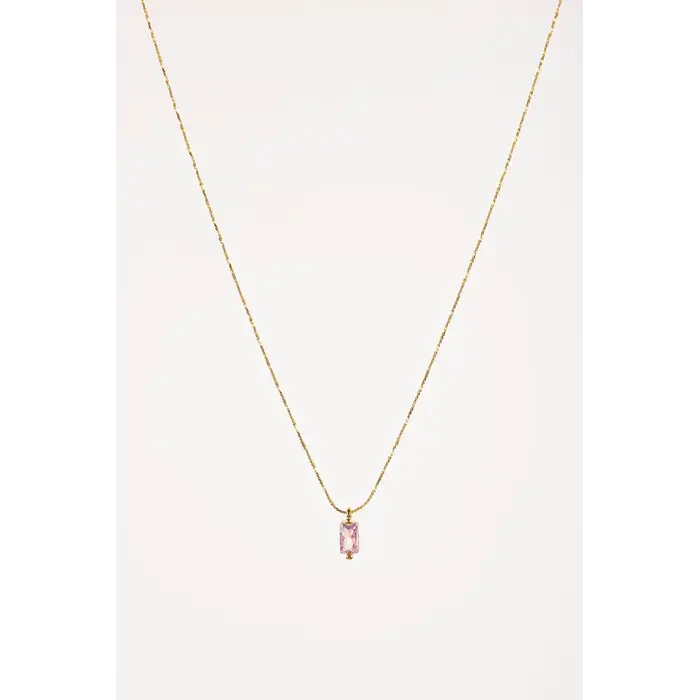 MURIELLE PERROTTI PERROTTI VENUS COLLIER GOLD PINK