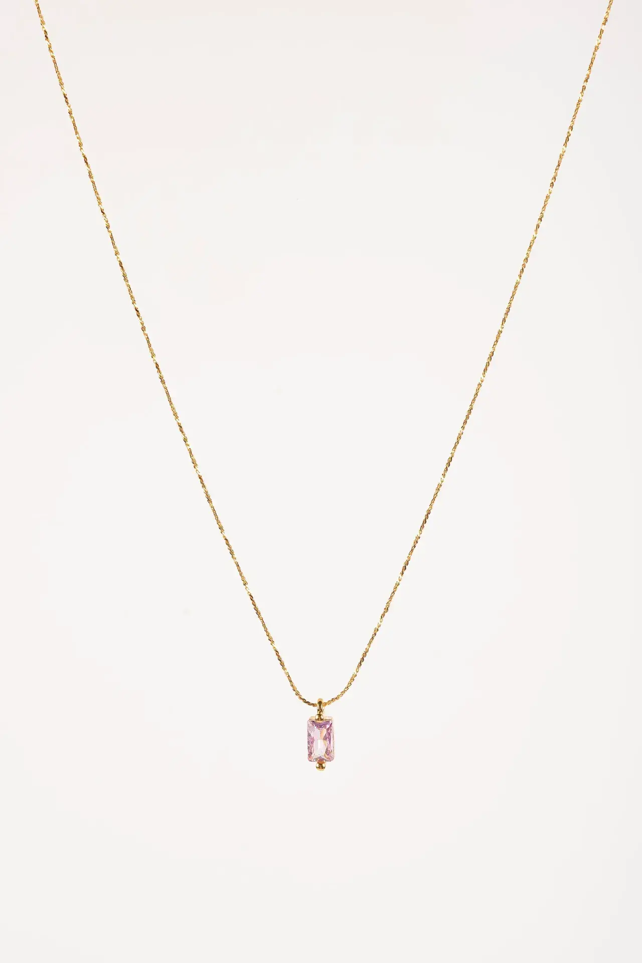 MURIELLE PERROTTI PERROTTI VENUS COLLIER GOLD PINK