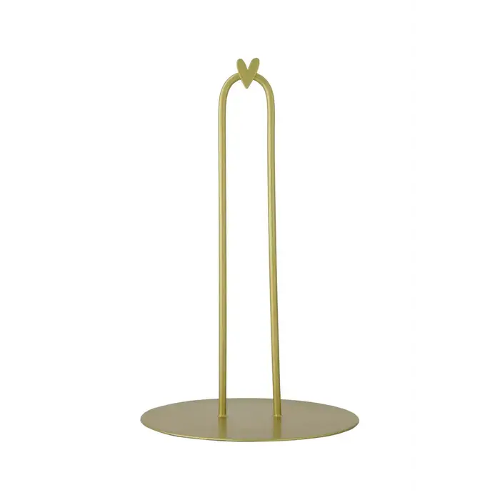 ZUSSS ZUSSS KEUKENROLHOUDER HARTJE GOUD