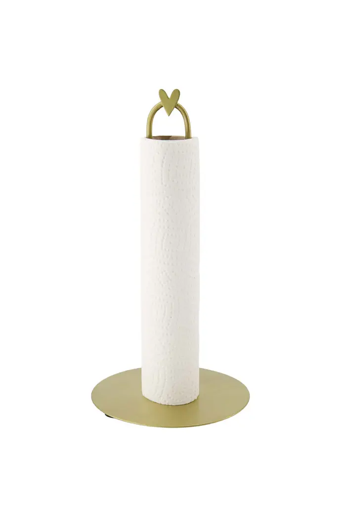 ZUSSS ZUSSS KEUKENROLHOUDER HARTJE GOUD
