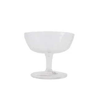 ZUSSS ZUSSS COUPE GLAS HARTJE TRANSPARANT