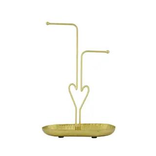ZUSSS ZUSSS SIERADENREK HARTJE GOUD