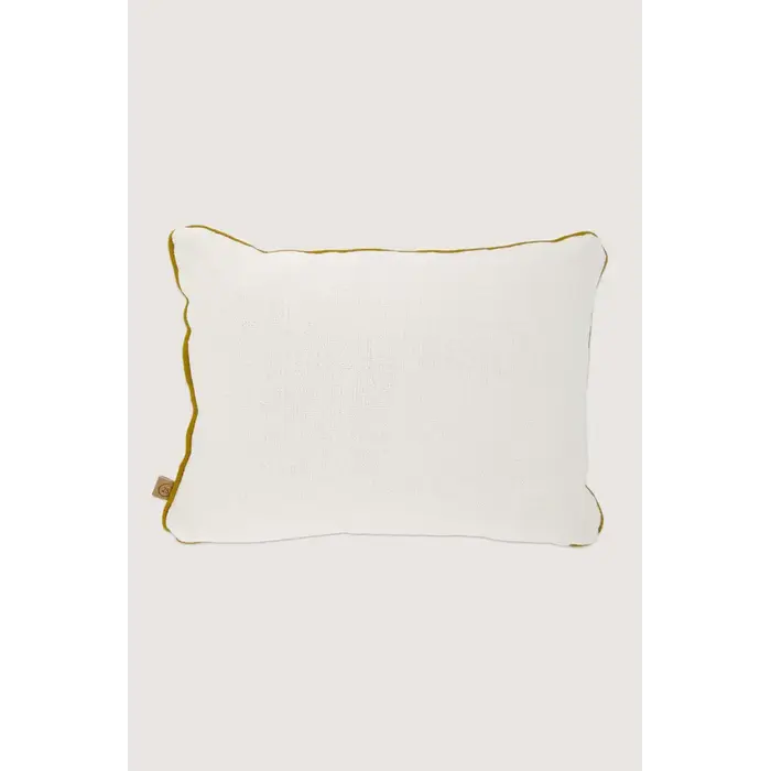 ZUSSS ZUSSS KUSSEN LOVE THIS DAY 35X25CM WIT / GOUD