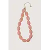 ZUSSS KETTING VAN PLATTE KRALEN CRISPY PINK