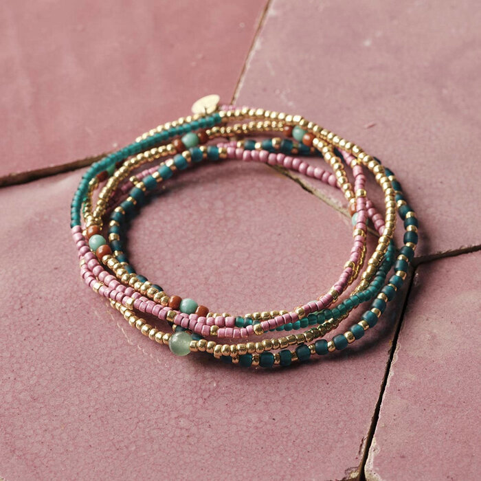 A BEAUTIFUL STORY BS EXPERIENCE AVENTURINE BRACELET