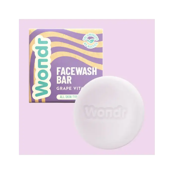WONDR WONDR FACEWASH BAR GRAPE VITALITY