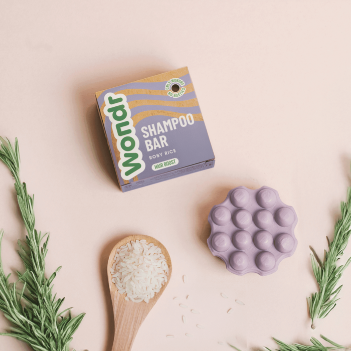 WONDR WONDR SHAMPOO  BAR ROSY RICE