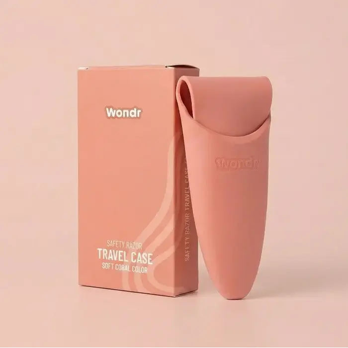 WONDR WONDR SAFETY CASE RAZOR DUSTY ROSE
