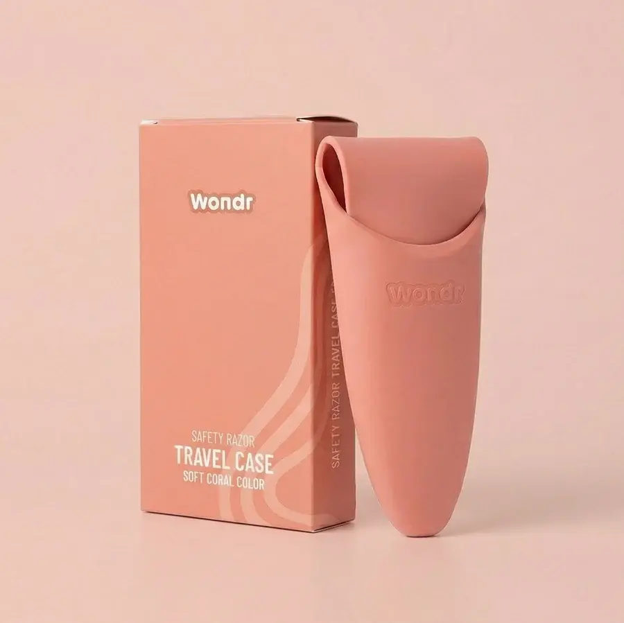 WONDR WONDR SAFETY CASE RAZOR DUSTY ROSE