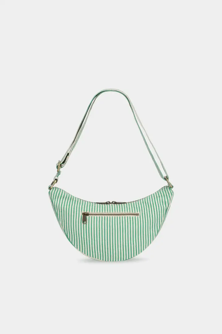 HINDBAG HINDBAG ANDREA THIN GREEN STRIPES